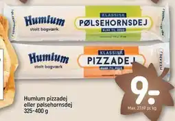 REMA 1000 Humlum pizzadej eller pølsehornsdej 325-400 g, DKK 9 tilbud