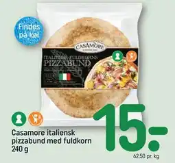 REMA 1000 Casamore italiensk pizzabund med fuldkorn 240 g, DKK 15 tilbud