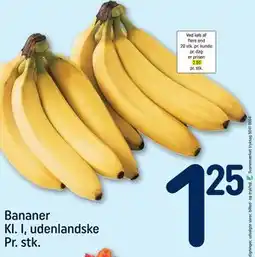 REMA 1000 Bananer, DKK 1.25 tilbud