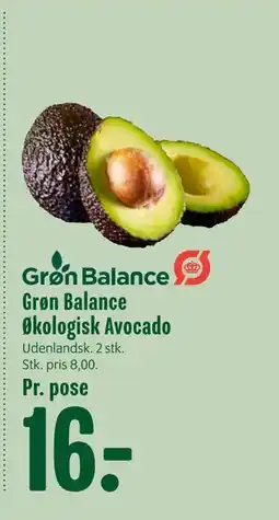 Min Købmand Grøn Balance Økologisk Avocado, DKK 16 tilbud