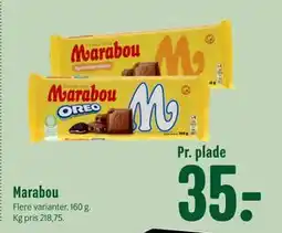 Min Købmand Marabou, DKK 35 tilbud