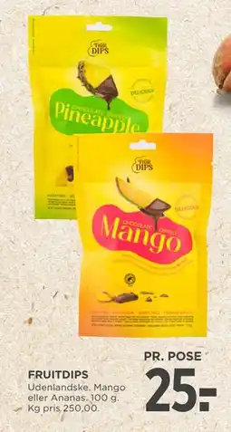 MENY FRUITDIPS, DKK 25 tilbud