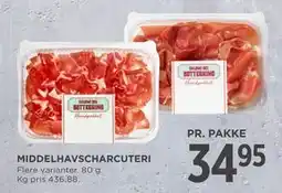MENY MIDDELHAVSCHARCUTERI, DKK 34.95 tilbud