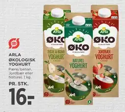 MENY ARLA ØKOLOGISK YOGHURT, DKK 16 tilbud