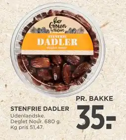 MENY STENFRIE DADLER, DKK 35 tilbud