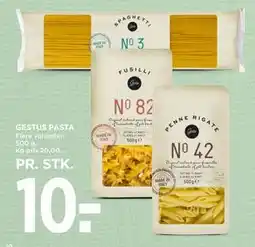 MENY GESTUS PASTA, DKK 10 tilbud