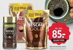 MENY NESCAFÉ INSTANT KAFFE, DKK 85 tilbud