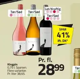 Fleggaard Kingpin, DKK 28.99 tilbud