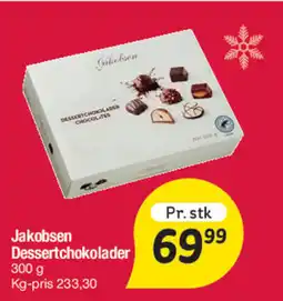 Fakta Tyskland Jakobsen dessertchokolader tilbud