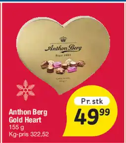 Fakta Tyskland Anthon Berg Gold Heart tilbud