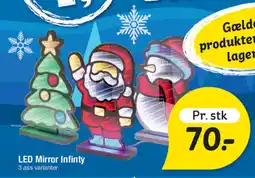 Fakta Tyskland LED Mirror Infinty tilbud
