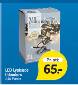 Fakta Tyskland LED Lyskæde Udendørs 240 Pærer tilbud