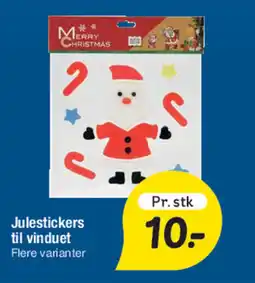 Fakta Tyskland Julestickers til vinduet Flere varianter tilbud