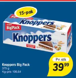Fakta Tyskland Knoppers Big Pack tilbud
