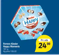 Fakta Tyskland Ferrero Kinder Happy Moments tilbud