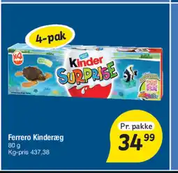 Fakta Tyskland Ferrero Kinderæg tilbud
