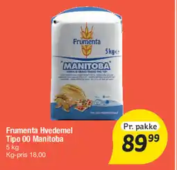 Fakta Tyskland Frumenta hvedemel tipo 00 manitoba tilbud