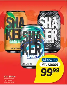 Fakta Tyskland Cult Shaker tilbud