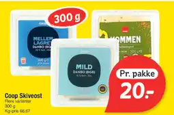 Fakta Tyskland Coop Skiveost tilbud