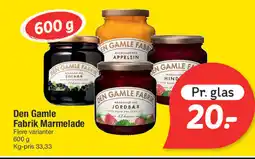Fakta Tyskland Den Gamle Fabrik Marmelade tilbud