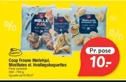 Fakta Tyskland Coop Frosne Møllehjul, Miniflutes el. Hvidløgsbaguettes tilbud