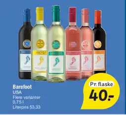 Fakta Tyskland Barefoot USA tilbud