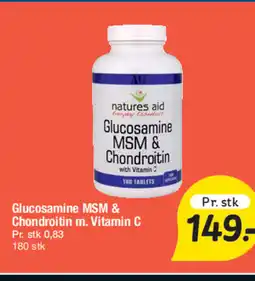 Fakta Tyskland Glucosamine MSM & Chondroitin m. Vitamin C tilbud