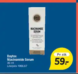 Fakta Tyskland Daytox Niacinamide Serum tilbud
