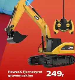 Kvickly Powerx fjernstyret gravemaskine tilbud