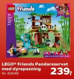 Kvickly LEGO Friends Pandareservat med dyrepasning tilbud