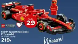 Kvickly LEGO Speed Champions F1 racerbil tilbud