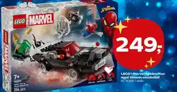 Kvickly LEGO Marvel Spider-Man mod Venom-muskelbil tilbud