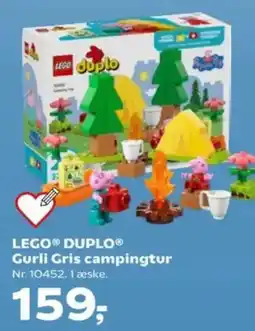 Kvickly LEGO Duplo gurli gris campingtur tilbud