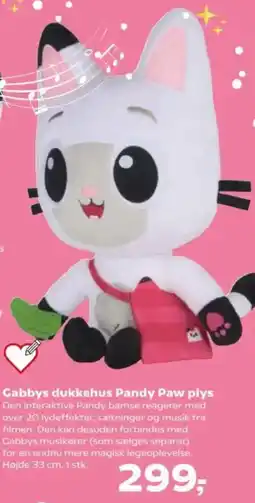 Kvickly Gabbys dukkehus Pandy Paw plys tilbud