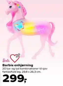 Kvickly BARBIE enhjørning tilbud