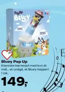 Kvickly Bluey Pop Up tilbud