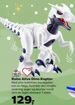 Kvickly ROBO ALIVE Dino Raptor tilbud