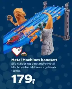 Kvickly Metal Machines banesæt tilbud