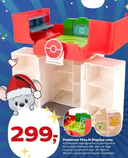 Kvickly POKEMON Play N Display case tilbud