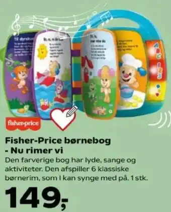 Kvickly Fisher-Price børnebog - Nu rimer vi tilbud