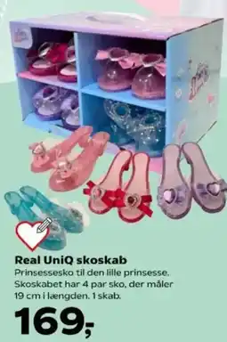 Kvickly Real UniQ skoskab tilbud