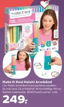 Kvickly Make It Real Heishi Armbånd tilbud