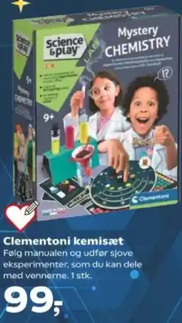 Kvickly CLEMENTONI kemisæt tilbud