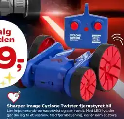 Kvickly Sharper Image Cyclone Twister fjernstyret bil tilbud