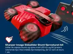 Kvickly Sharper Image Sideslider Stunt fjernstyret bil tilbud