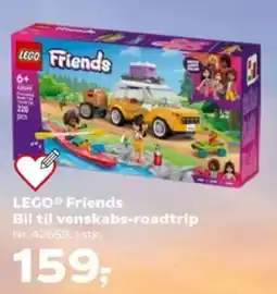 Kvickly LEGO Friends Bil til venskabs-roadtrip tilbud
