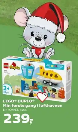 Kvickly LEGO Duplo min første gang i lufthavnen tilbud