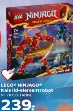 Kvickly LEGO Ninjago kais ild-elementrobot tilbud