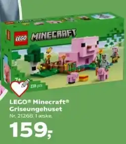 Kvickly LEGO Minecraft® griseungehuset. tilbud