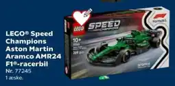 Kvickly LEGO Speed Champions Aston Martin Aramco AMR24 F1®-racerbil tilbud